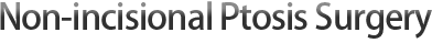 Non-incisional Ptosis Surgery