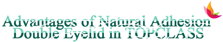 Advantages of Natural Adhesion Double Eyelid in TOPCLASS